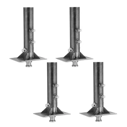 Bulldog 4x 25K Round Gooseneck to 5th Wheel Trailer Coupler Adapter