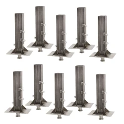 Bulldog 10x 30K Gooseneck to 5th Wheel Trailer Coupler Adapter Square Tube