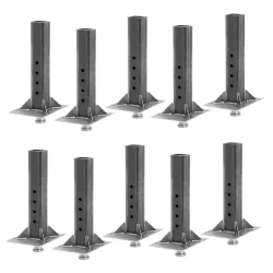 Bulldog 10x 30K Gooseneck to 5th Wheel Trailer Coupler Adapter Square Inner Tube Only