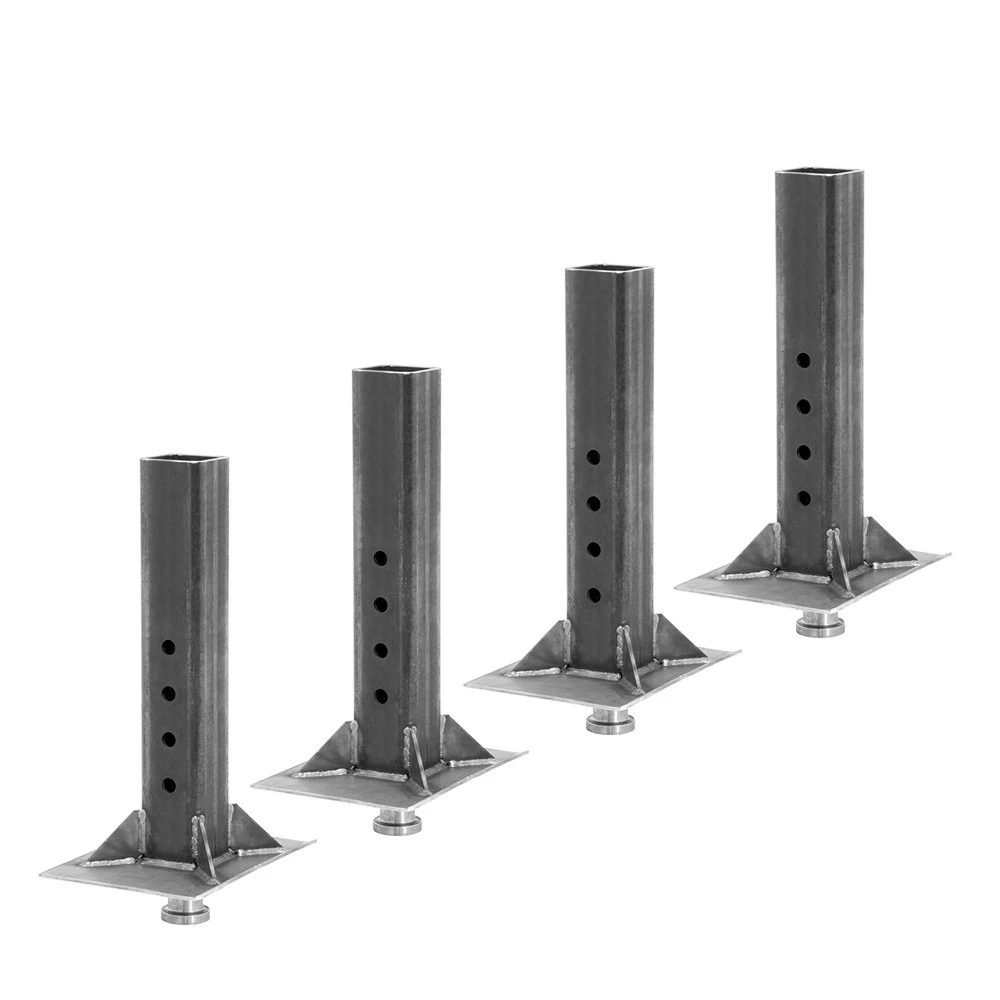Bulldog 30K Gooseneck to 5th Wheel Coupler Adapter – Square Inner Tube Only (4 Pack)