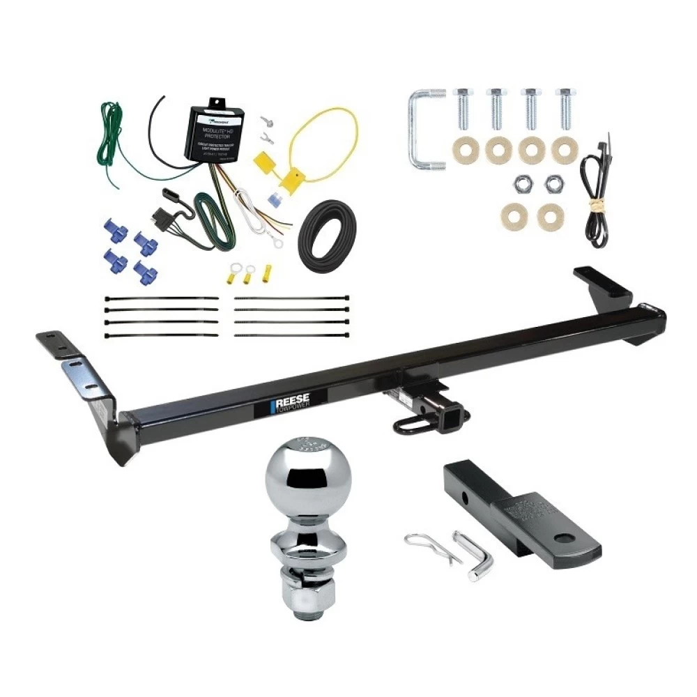 Reese Trailer Tow Hitch For 00-04 Toyota Avalon All Models Complete Package w/ Wiring Draw Bar Kit and 2" Ball