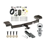 Reese Trailer Tow Hitch For 10-15 Hyundai Tucson All Models Complete Package w/ Wiring Draw Bar and 1-7/8" Ball