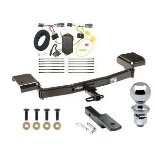 Reese Trailer Tow Hitch For 10-15 Hyundai Tucson All Models Complete Package w/ Wiring Draw Bar Kit and 2" Ball