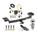 Reese Trailer Tow Hitch For 11-16 KIA Sportage All Models Complete Package w/ Wiring Draw Bar and 1-7/8" Ball