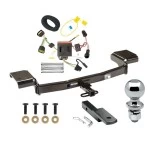 Reese Trailer Tow Hitch For 11-16 KIA Sportage All Models Complete Package w/ Wiring Draw Bar Kit and 2" Ball
