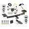 Reese Trailer Tow Hitch For 11-16 KIA Sportage All Models Deluxe Package Wiring 2" and 1-7/8" Ball and Lock