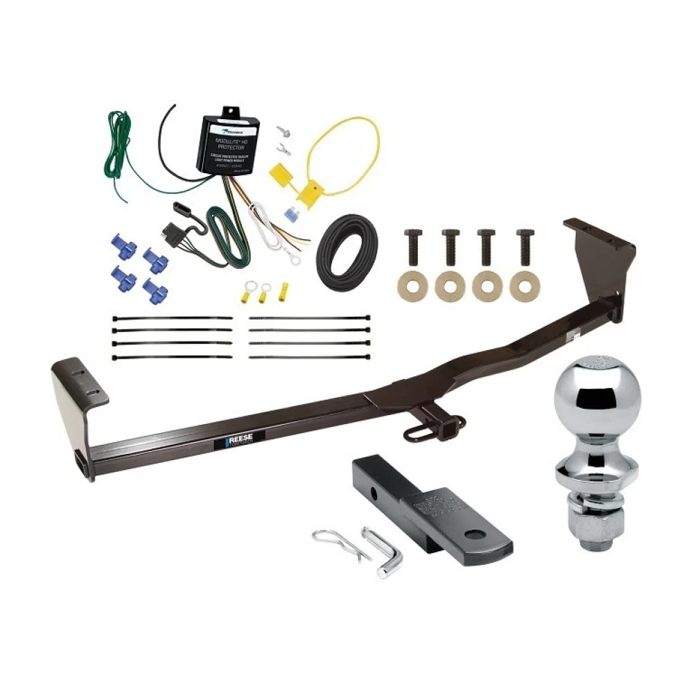 Custom Fit Trailer Hitch Draw-Bar w/ Pin/Clip Wiring Harness (Requires Splicing) 1-7/8" Chrome Ball Installation Hardware Installation Instructions 06133 36051 119148 63810 Reese Trailer Tow Hitch 11-13 KIA Sorento All Styles Complete Package Wiring Reese Trailer Tow Hitch For 11-13 KIA Sorento All Styles Complete Package w/ Wiring Draw Bar and 1-7/8" Ball