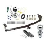 Reese Trailer Tow Hitch For 11-13 KIA Sorento All Styles Complete Package w/ Wiring Draw Bar Kit and 2" Ball