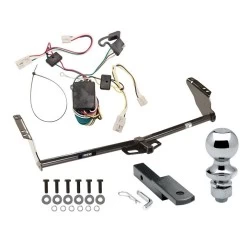 Reese Trailer Tow Hitch For 04-10 Toyota Sienna All Models Complete Package w/ Wiring Draw Bar and 1-7/8" Ball