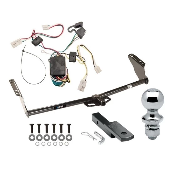 Reese Trailer Tow Hitch For 04-10 Toyota Sienna All Models Complete Package w/ Wiring Draw Bar and 1-7/8" Ball