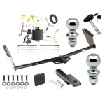 Reese Trailer Tow Hitch For 11-14 Toyota Sienna (15-20 SE ONLY) Deluxe Package Wiring 2" and 1-7/8" Ball and Lock