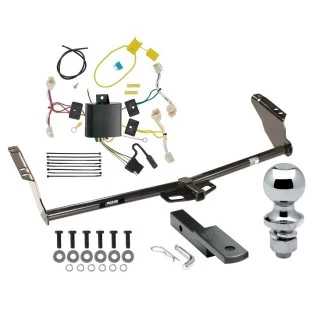 Reese Trailer Tow Hitch For 15-20 Toyota Sienna Exc SE Complete Package w/ Wiring Draw Bar and 1-7/8" Ball