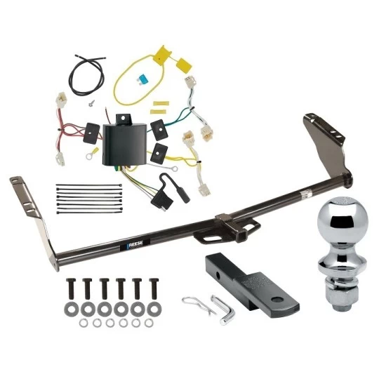 Reese Trailer Tow Hitch For 15-20 Toyota Sienna Exc SE Complete Package w/ Wiring Draw Bar and 1-7/8" Ball