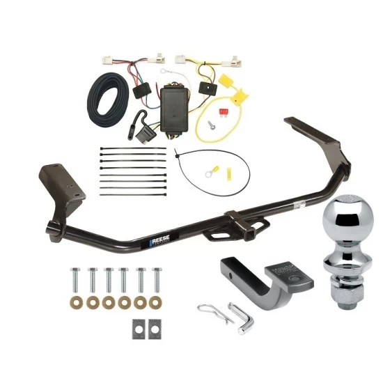 Custom Fit Trailer Hitch Draw-Bar w/ Pin/Clip Wiring Harness (Plug & Play) 1-7/8" Chrome Ball Installation Hardware Installation Instructions 06138 36061 118482 63810 Reese Trailer Tow Hitch 09-16 Toyota Venza Complete Package Wiring Draw Bar an Reese Trailer Tow Hitch For 09-16 Toyota Venza Complete Package w/ Wiring Draw Bar and 1-7/8" Ball