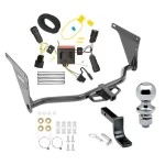 Reese Trailer Tow Hitch For 13-16 Ford Escape All Models Class 2 Complete Package w/ Wiring Draw Bar and 1-7/8" Ball