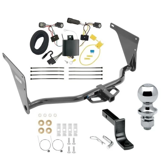 Reese Trailer Tow Hitch For 17-18 Ford Escape All Models Complete Package w/ Wiring Draw Bar and 1-7/8" Ball