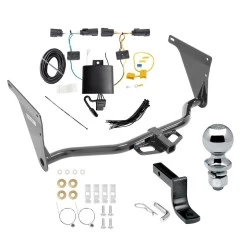 Reese Trailer Tow Hitch For 19-19 Ford Escape All Models Class 2 Complete Package w/ Wiring Draw Bar Kit and 2" Ball
