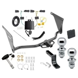 Reese Trailer Tow Hitch For 19-19 Ford Escape All Models Deluxe Package Wiring 2" and 1-7/8" Ball and Lock