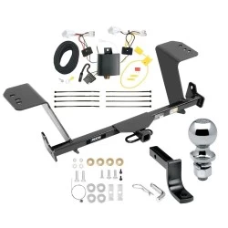 Reese Trailer Tow Hitch For 13-18 Lexus ES350 All Models Complete Package w/ Wiring Draw Bar Kit and 2" Ball