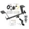 Reese Trailer Tow Hitch For 13-18 Lexus ES350 Except Hybrid Complete Package w/ Wiring Draw Bar Kit and 2" Ball