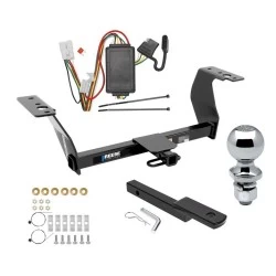 Reese Trailer Tow Hitch For 14-18 Subaru Forester All Models Complete Package w/ Wiring Draw Bar Kit and 2" Ball