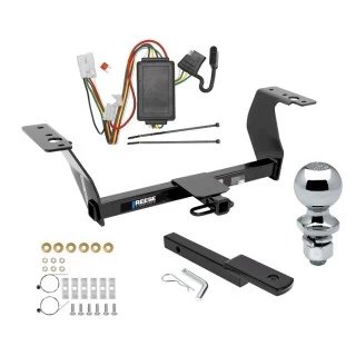 Reese Trailer Tow Hitch For 14-18 Subaru Forester All Models Complete Package w/ Wiring Draw Bar Kit and 2" Ball