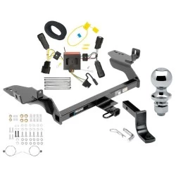 Reese Trailer Tow Hitch For 13-16 Ford Escape All Models Complete Package w/ Wiring Draw Bar and 1-7/8" Ball