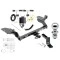 Reese Trailer Tow Hitch For 2019 Ford Escape Complete Package w/ Wiring Draw Bar and 1-7/8" Ball