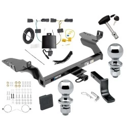 Reese Trailer Tow Hitch For 19-19 Ford Escape All Models Deluxe Package Wiring 2" and 1-7/8" Ball and Lock