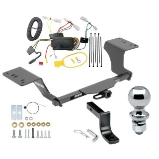 Reese Trailer Tow Hitch For 12-17 Toyota Camry All Models Class 2 Complete Package w/ Wiring Draw Bar Kit and 2" Ball