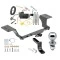 Reese Trailer Tow Hitch For 12-17 Toyota Camry All Models Class 2 Complete Package w/ Wiring Draw Bar Kit and 2" Ball