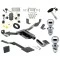 Reese Trailer Tow Hitch For 10-16 Buick LaCrosse All Models Class 2 Deluxe Package Wiring 2" and 1-7/8" Ball and Lock
