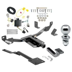 Reese Trailer Tow Hitch For 14-20 Chevrolet Impala New Body Style Class 2 Complete Package w/ Wiring Draw Bar Kit and 2" Ball