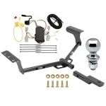 Reese Trailer Tow Hitch For 06-12 Toyota RAV4 All Models Complete Package w/ Wiring Draw Bar and 2" Ball