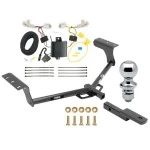 Reese Trailer Tow Hitch For 13-18 Toyota RAV4 All Models Class 2 Complete Package w/ Wiring Draw Bar and 1-7/8" Ball