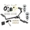 Reese Trailer Tow Hitch For 13-18 Toyota RAV4 All Models Class 2 Deluxe Package Wiring 2" and 1-7/8" Ball and Lock
