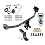 Custom Fit Trailer Hitch Draw-Bar w/ Pin/Clip Wiring Harness (Plug & Play) 2" Chrome Ball Installation Hardware Installation Instructions 06176 36071 118698 63820 Reese Trailer Tow Hitch 17-21 KIA Sportage All Styles Complete Package Wiring Draw Reese Trailer Tow Hitch For 17-21 KIA Sportage All Styles Complete Package w/ Wiring Draw Bar Kit and 2" Ball