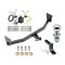 Reese Trailer Tow Hitch For 17-22 KIA Niro 22-22 Niro EV Complete Package w/ Wiring Draw Bar and 1-7/8" Ball