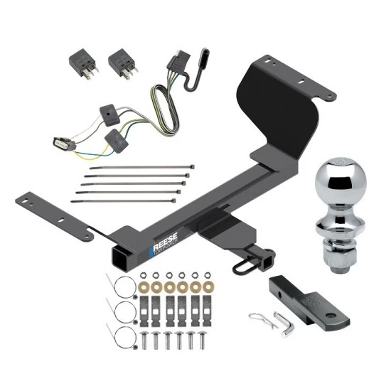 Reese Trailer Tow Hitch For 18-25 GMC Terrain Chevy Equinox Gasoline, w/ Factory Tow PKG Complete Package w/ Wiring Draw Bar and 1-7/8" Ball