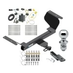 Reese Trailer Tow Hitch For 18-24 Chevrolet Equinox Gasoline, Premier Complete Package w/ Wiring Draw Bar and 1-7/8" Ball