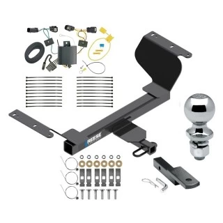 Reese Trailer Tow Hitch For 18-24 Chevrolet Equinox Gasoline, Premier Complete Package w/ Wiring Draw Bar and 2" Ball