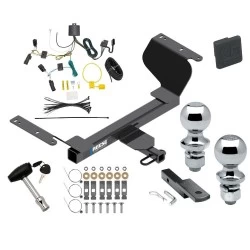 Reese Trailer Tow Hitch For 18-25 GMC Terrain Gasoline, w/o Factory Tow PKG Deluxe Package Wiring 2" and 1-7/8" Ball and Lock