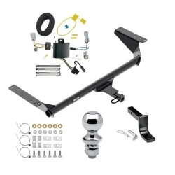 Reese Trailer Tow Hitch For 17-20 Chrysler Pacifica (LX & Touring Exc Hybrid) 20-25 Voyager 22-23 Grand Caravan Complete Package w/ Wiring Draw Bar and 1-7/8" Ball