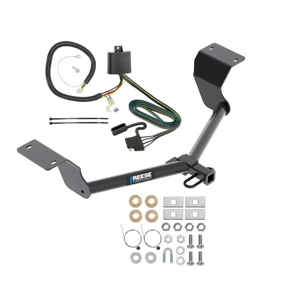 Trailer Hitch w/ Wiring For 17-27 Honda CR-V Exc Hybrid Class 2 1-1/4" Tow Receiver Reese Tekonsha