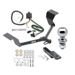 Reese Trailer Tow Hitch For 17-27 Honda CR-V Exc Hybrid Complete Package w/ Wiring Draw Bar and 2" Ball