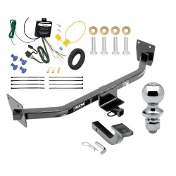 Reese Trailer Tow Hitch For 14-17 KIA Rondo Canada Only Complete Package w/ Wiring Draw Bar and 1-7/8" Ball