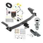 Reese Trailer Tow Hitch For 13-16 Mazda CX-5 All Models Complete Package w/ Wiring Draw Bar and 1-7/8" Ball