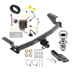Reese Trailer Tow Hitch For 13-16 Mazda CX-5 All Models Complete Package w/ Wiring Draw Bar and 1-7/8" Ball