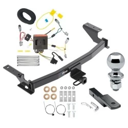 Reese Trailer Tow Hitch For 13-16 Mazda CX-5 All Models Complete Package w/ Wiring Draw Bar and 2" Ball