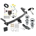 Reese Trailer Tow Hitch For 13-16 Mazda CX-5 All Models Deluxe Package Wiring 2" and 1-7/8" Ball and Lock